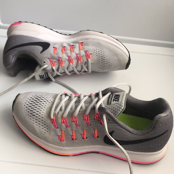 Nike Zoom Pegasus 33 knitted athletic sneakers - Picture 2 of 8